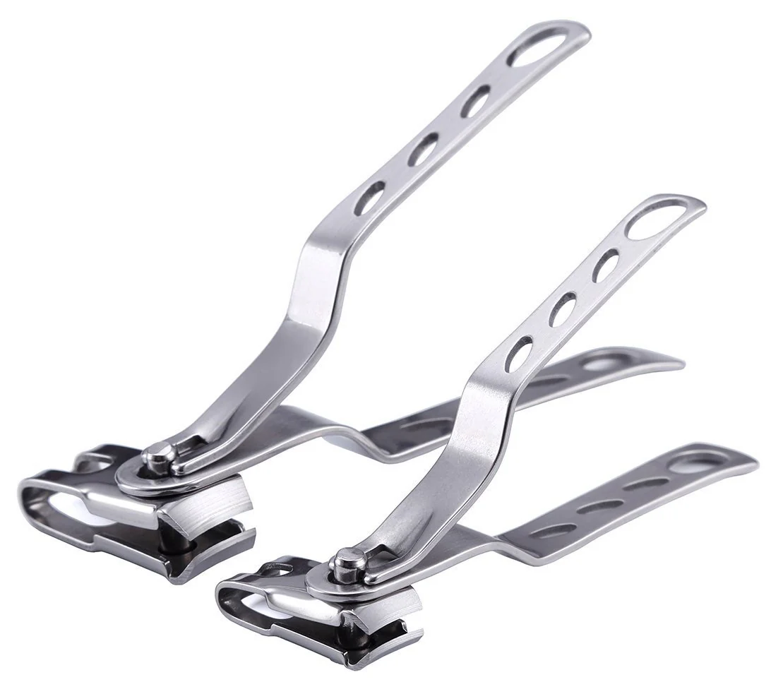 360-Degree Rotating Head Smart Nail Clippers Set (Large+Small) - Image 8