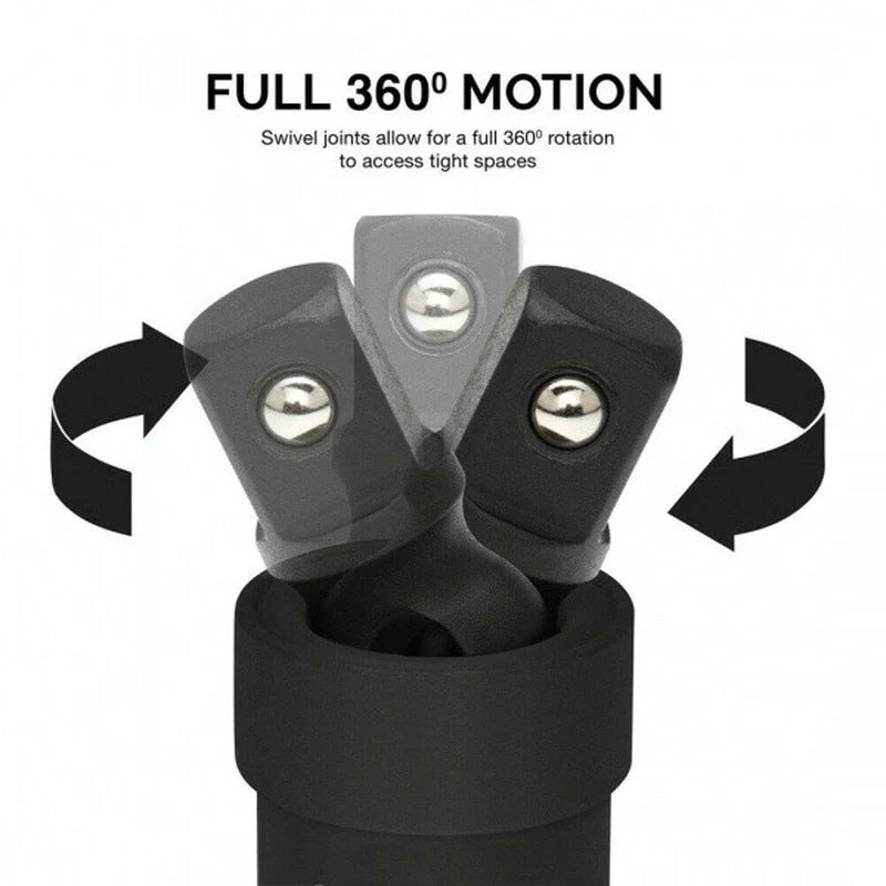 360 Degree Drill Swivel Knuckle Adapter - Image 3