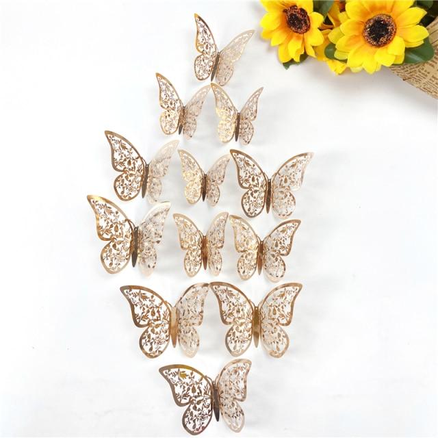 3D Butterfly Wall Decor Stickers (12PCS Set) - Image 14