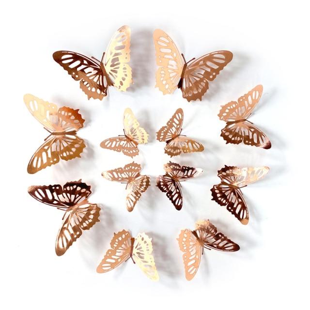 3D Butterfly Wall Decor Stickers (12PCS Set) - Image 19