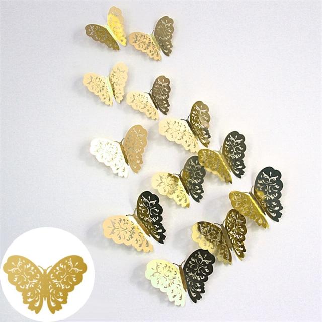 3D Butterfly Wall Decor Stickers (12PCS Set) - Image 2