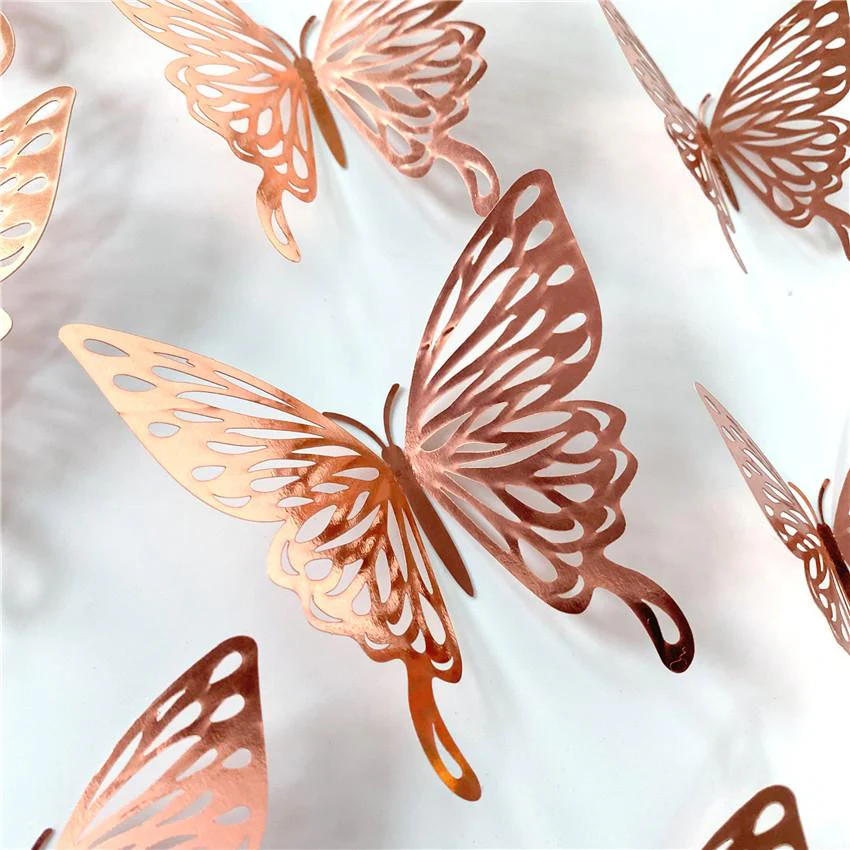 3D Butterfly Wall Decor Stickers (12PCS Set) - Image 25