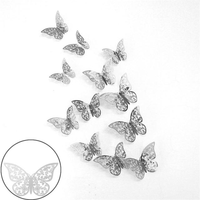 3D Butterfly Wall Decor Stickers (12PCS Set) - Image 26