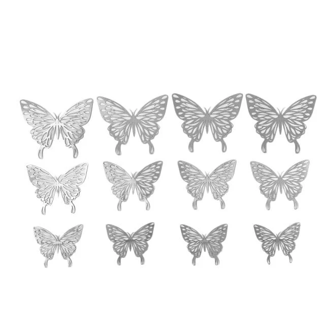 3D Butterfly Wall Decor Stickers (12PCS Set) - Image 27
