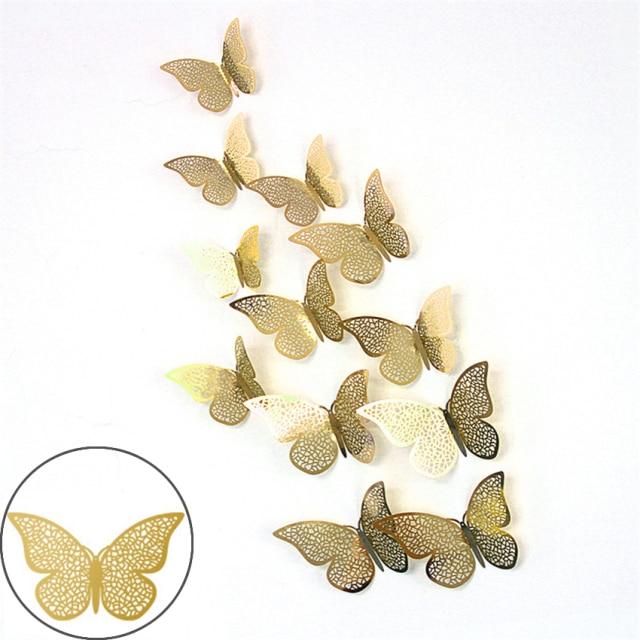 3D Butterfly Wall Decor Stickers (12PCS Set) - Image 28