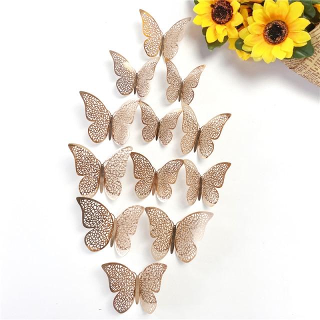 3D Butterfly Wall Decor Stickers (12PCS Set) - Image 29