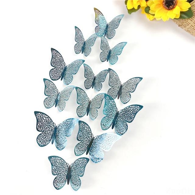 3D Butterfly Wall Decor Stickers (12PCS Set) - Image 35