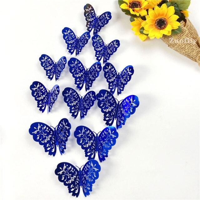 3D Butterfly Wall Decor Stickers (12PCS Set) - Image 37