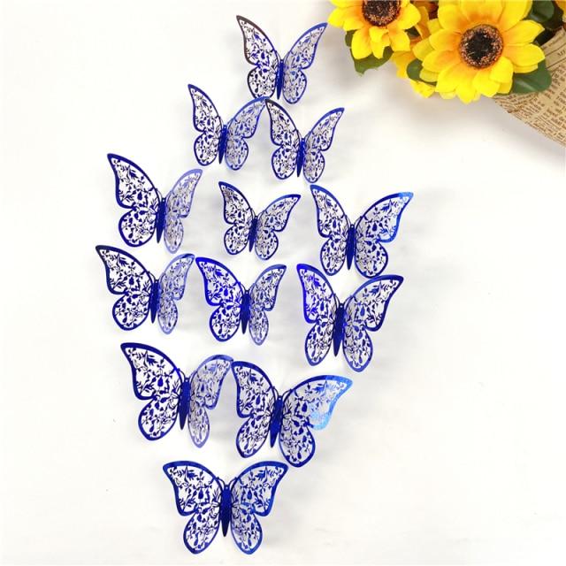 3D Butterfly Wall Decor Stickers (12PCS Set) - Image 4