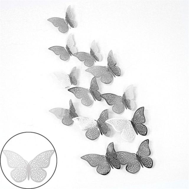 3D Butterfly Wall Decor Stickers (12PCS Set) - Image 7
