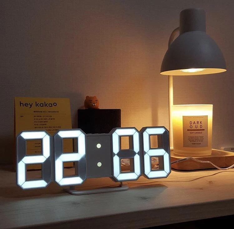 3D LED Large Digital Clock - Image 24