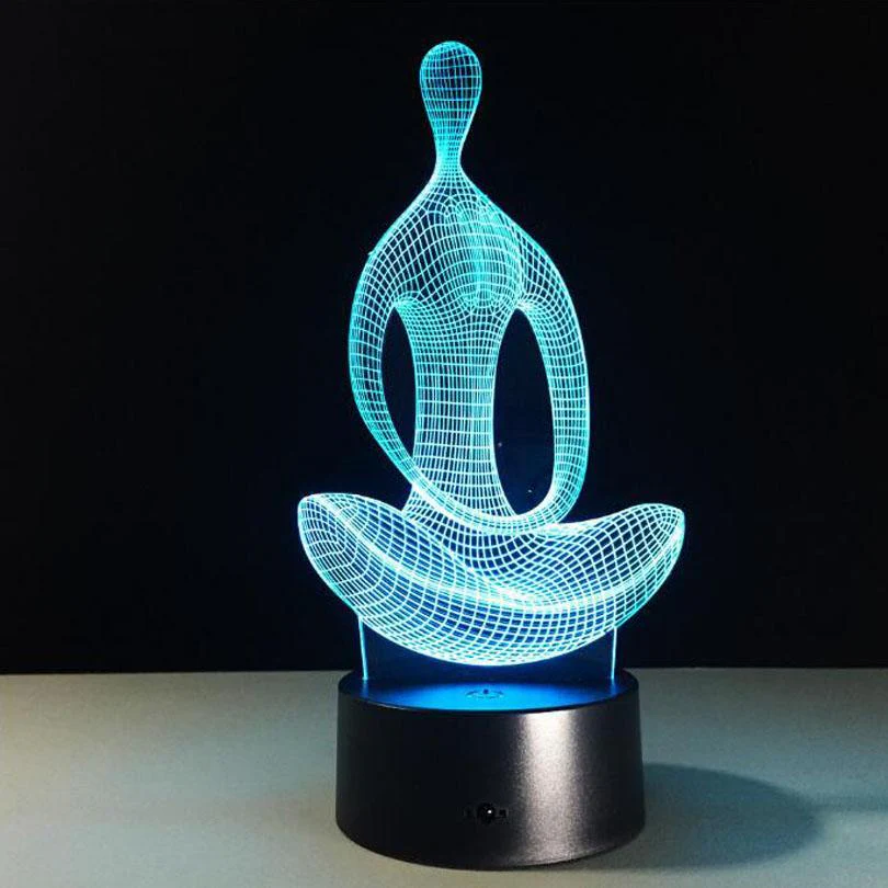 3D MEDITATION YOGA NIGHT LAMP - Image 4