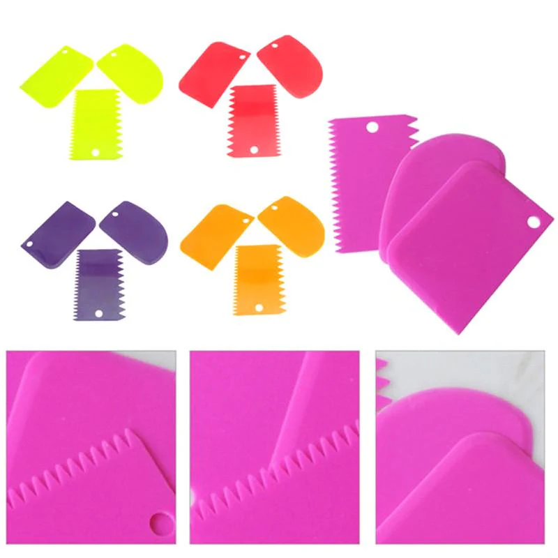 3Pcs Cake Decorating Tools  (Ranodm Color) - Image 3