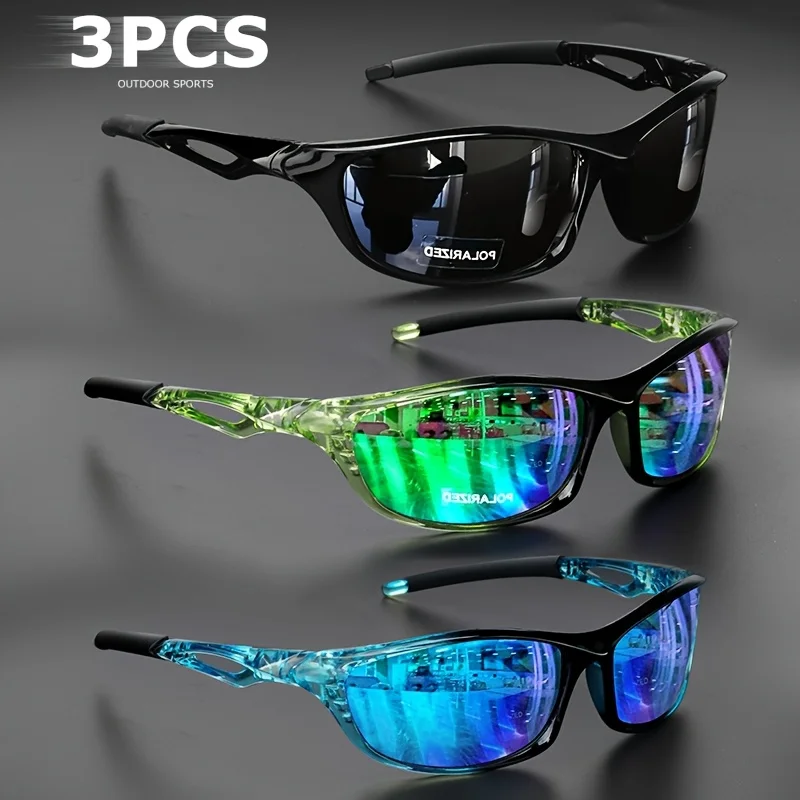 Value 3-Pack Ultra-Light Anti-Glare Shatterproof UV400 Protection Sunglasses - Image 12