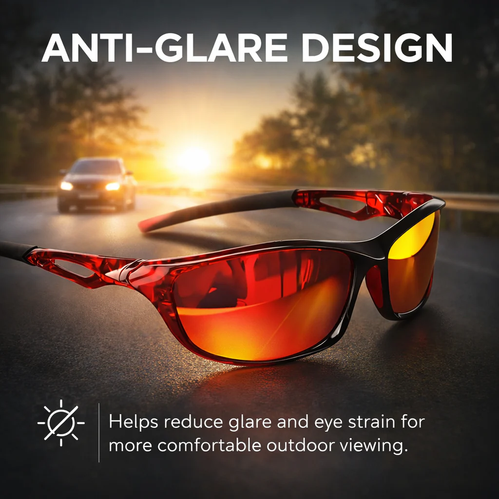 Value 3-Pack Ultra-Light Anti-Glare Shatterproof UV400 Protection Sunglasses - Image 14
