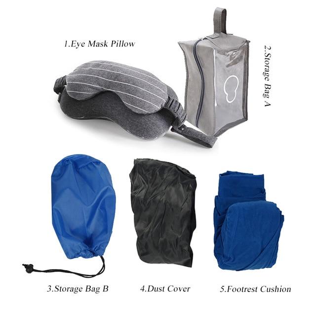 2 IN 1 Travel Mask & Neck Pillow - Image 2