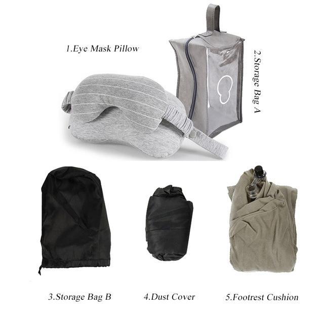 2 IN 1 Travel Mask & Neck Pillow - Image 3
