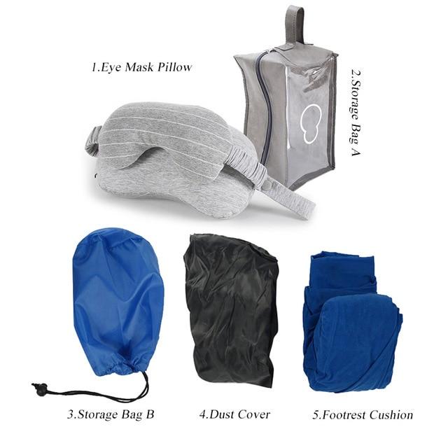 2 IN 1 Travel Mask & Neck Pillow - Image 7