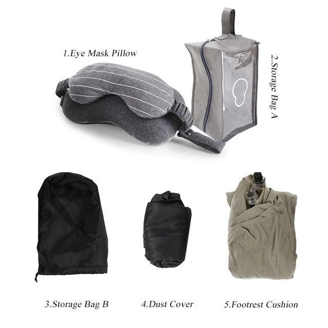 2 IN 1 Travel Mask & Neck Pillow - Image 8