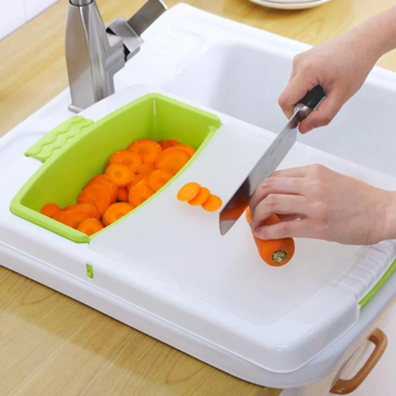 Multipurpose No-Mess 3-IN-1 Cutting Board - Image 10