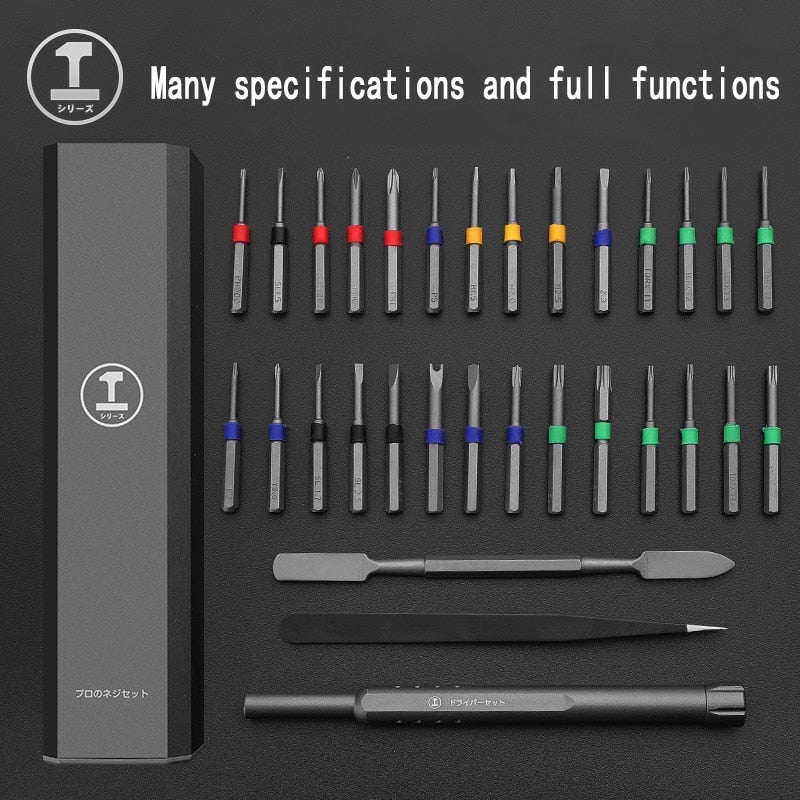 Japanese Magnetic Precision Screwdriver Set - Image 2
