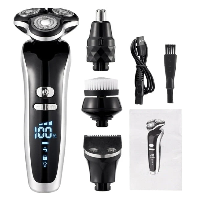 Rechargeable 4 in 1 Electric Led 4D Shaver - Image 11