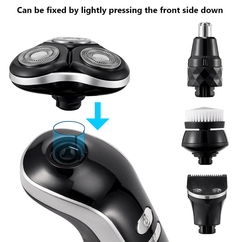 Rechargeable 4 in 1 Electric Led 4D Shaver - Image 3
