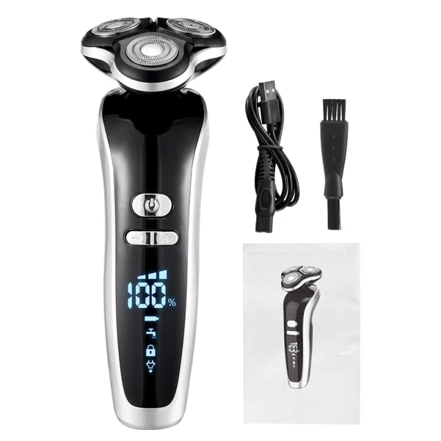 Rechargeable 4 in 1 Electric Led 4D Shaver - Image 9