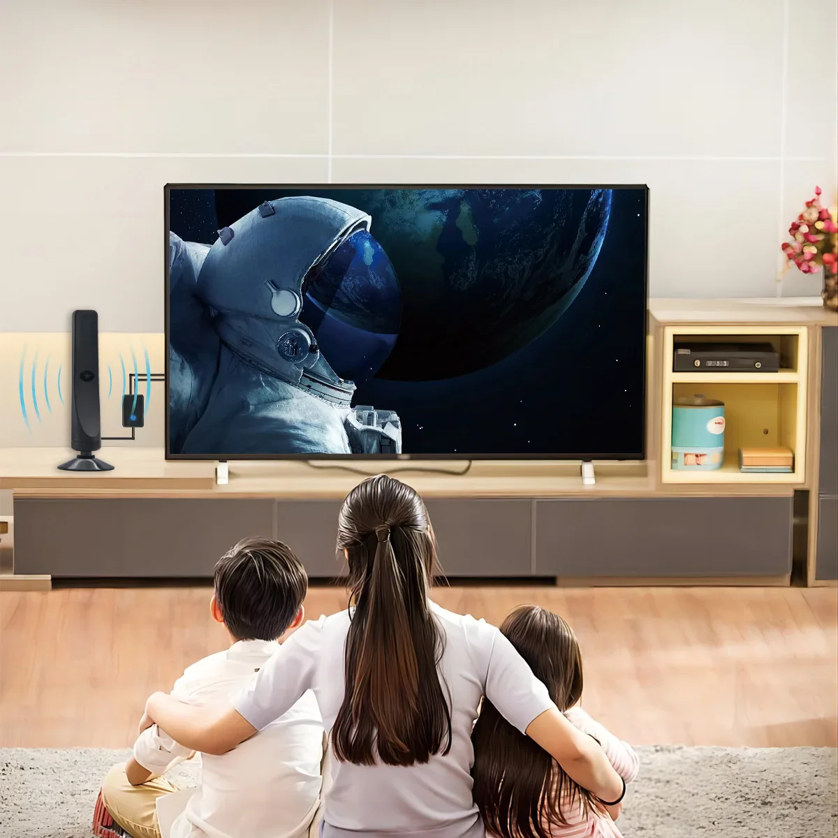 4K HD Long-Range Advanced Signal Amplifier & Noise Filtering Indoor TV Antenna - Image 8