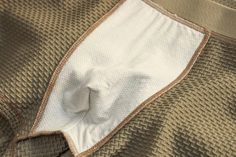 CoolEase Gentle Fit For Sensitive Skin Cool & Lightweight Breathable Ice Silk Boxers (4pcs) - Image 11