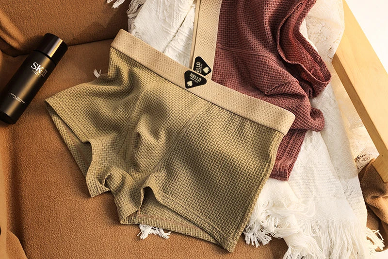 CoolEase Gentle Fit For Sensitive Skin Cool & Lightweight Breathable Ice Silk Boxers (4pcs) - Image 14