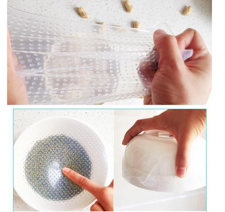 FreshWrap - REUSABLE CLING WRAP (4 PCS) - Image 2