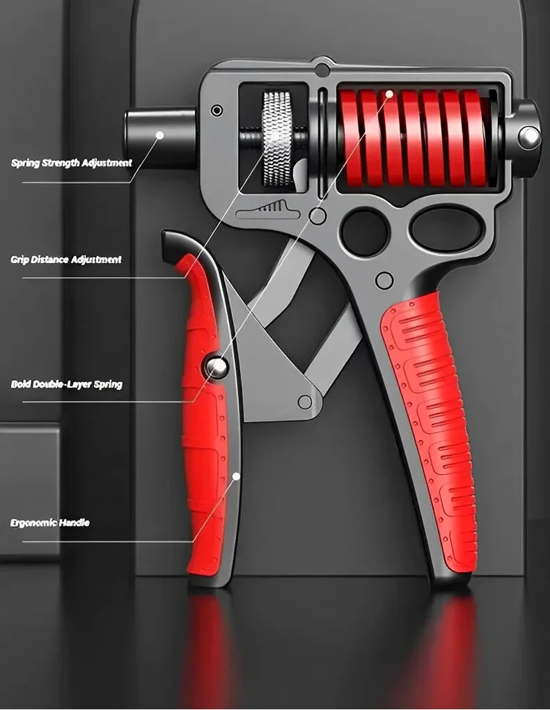 Rehabilitation & Recovery Adjustable Resistance Ergonomic Hand Gripper - Image 15