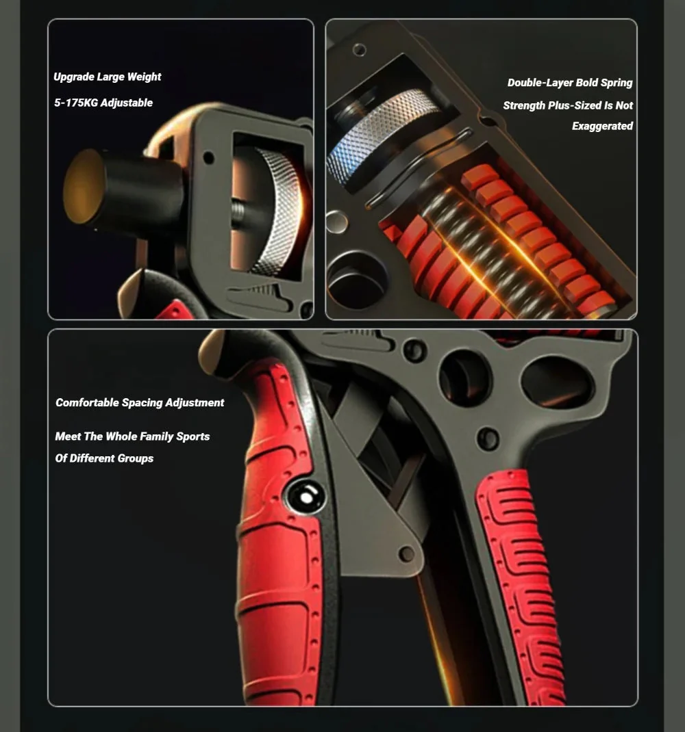 Rehabilitation & Recovery Adjustable Resistance Ergonomic Hand Gripper - Image 28