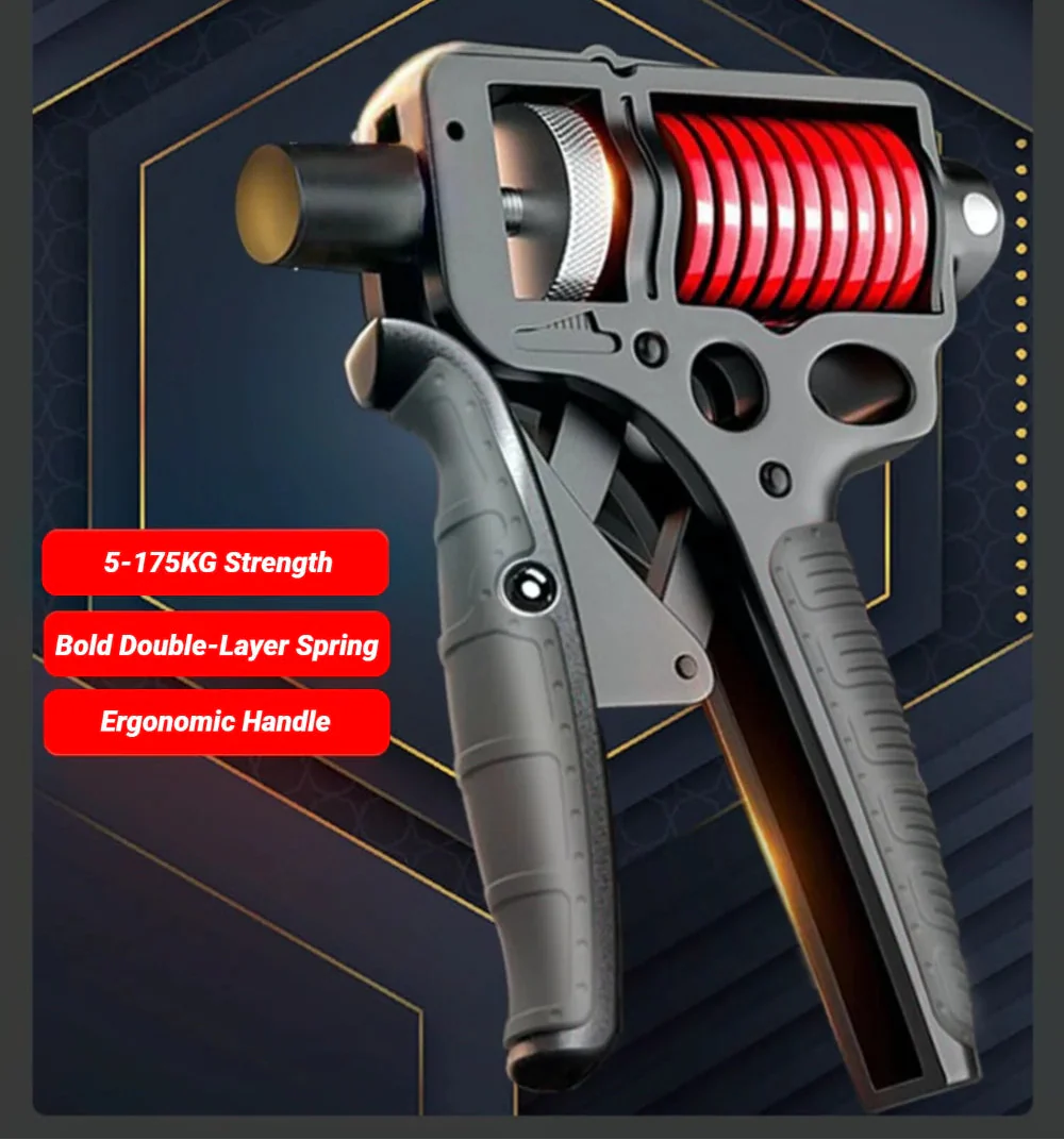 Rehabilitation & Recovery Adjustable Resistance Ergonomic Hand Gripper - Image 29