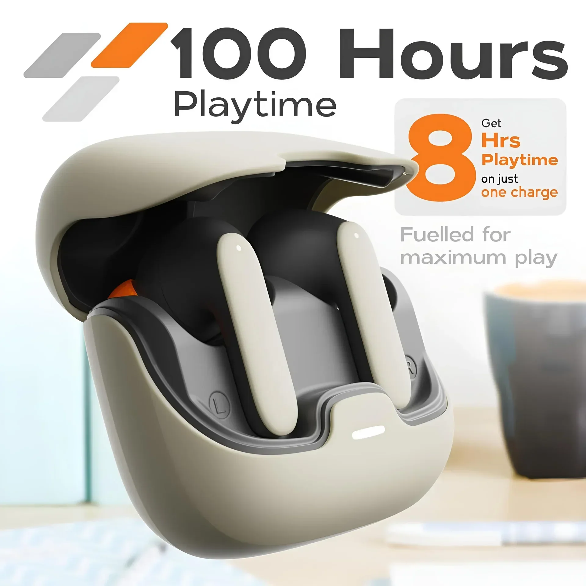 TWS Dual Microphone Earphones with Active Noise Cancellation & Ultra-low Latency - Image 3