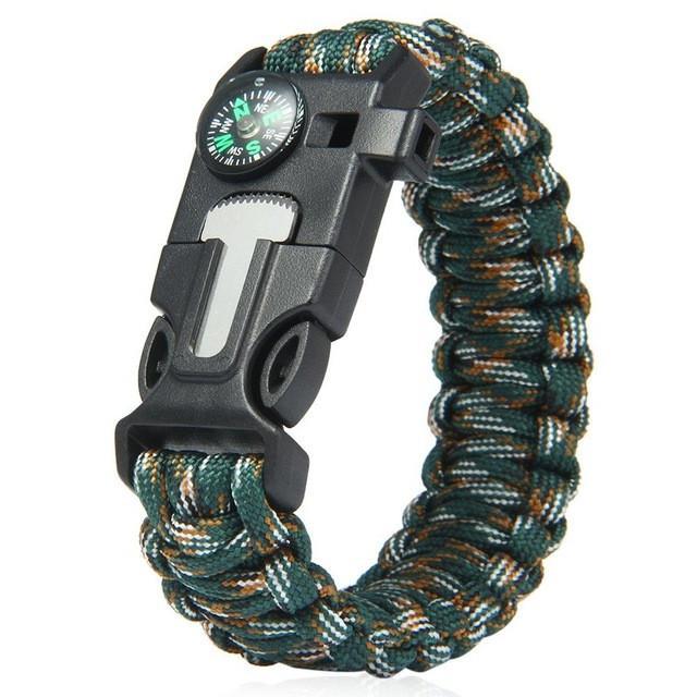 5 IN 1 Paracord Survival Bracelet - Image 2