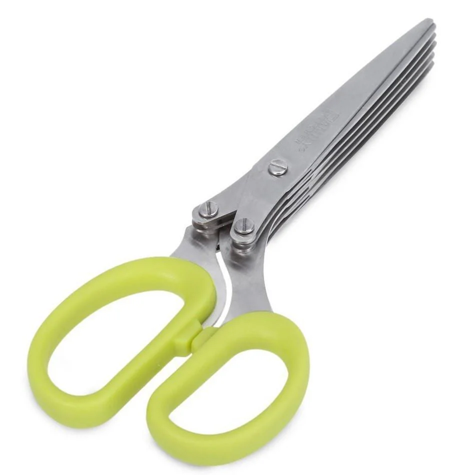 5 Layers Blade Multifunctional Kitchen Scissors - Image 4