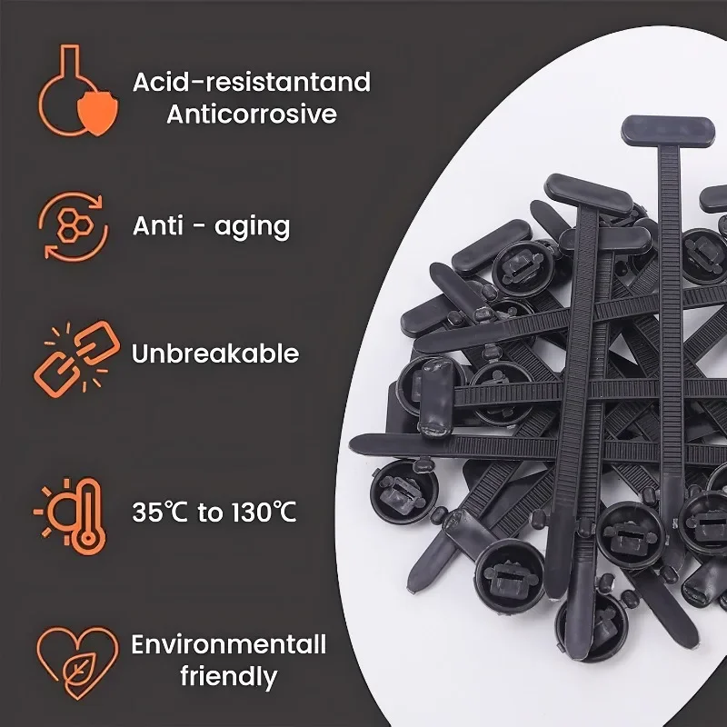 Multi-Purpose Heavy Duty Unbreakable Self-locking Cable Ties - Image 17