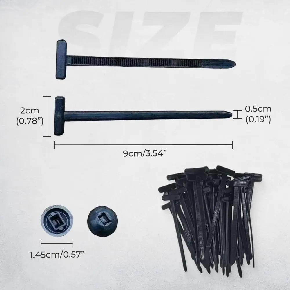 Multi-Purpose Heavy Duty Unbreakable Self-locking Cable Ties - Image 3