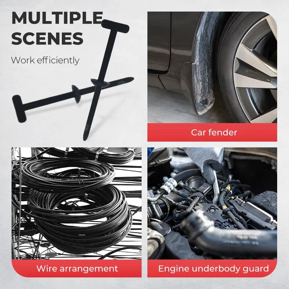 Multi-Purpose Heavy Duty Unbreakable Self-locking Cable Ties - Image 4