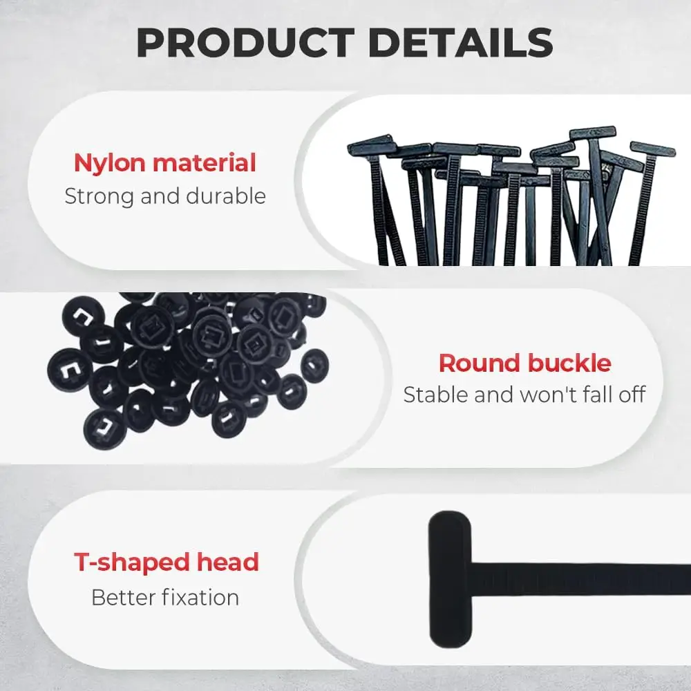 Multi-Purpose Heavy Duty Unbreakable Self-locking Cable Ties - Image 6
