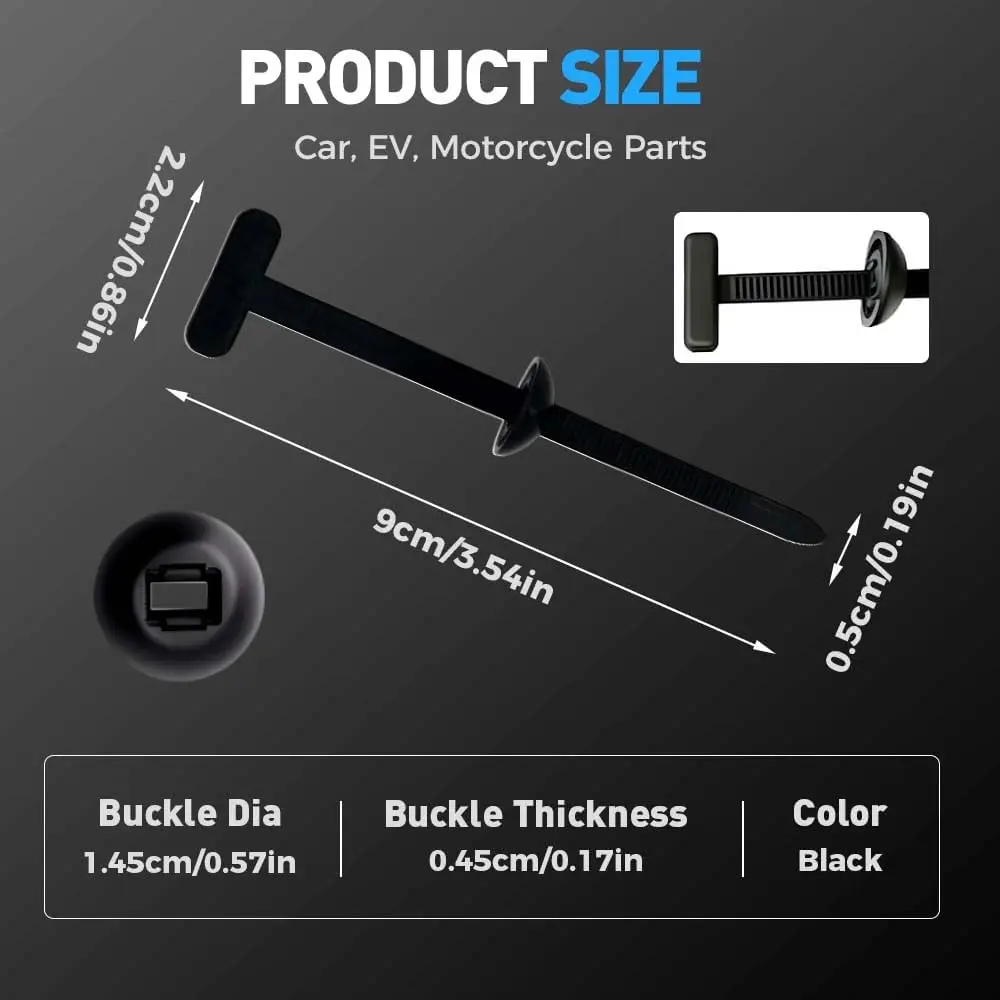 Multi-Purpose Heavy Duty Unbreakable Self-locking Cable Ties - Image 9