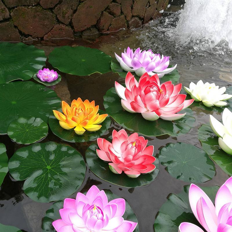 Artificial Floating Lotus Flower ( 5pcs) - Image 4