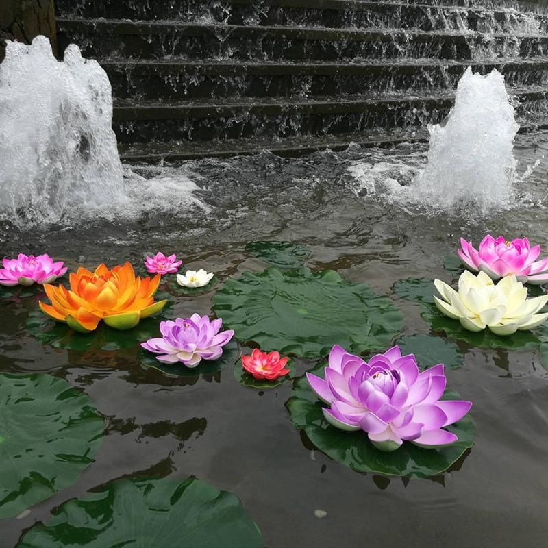 Artificial Floating Lotus Flower ( 5pcs) - Image 6
