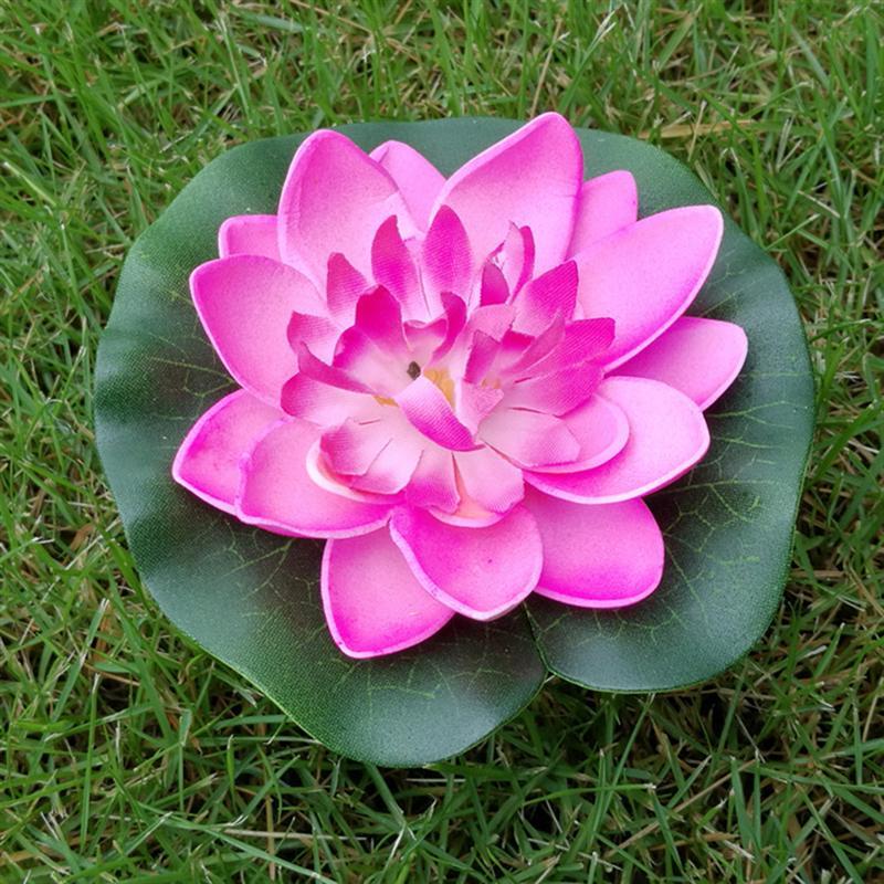 Artificial Floating Lotus Flower ( 5pcs) - Image 9
