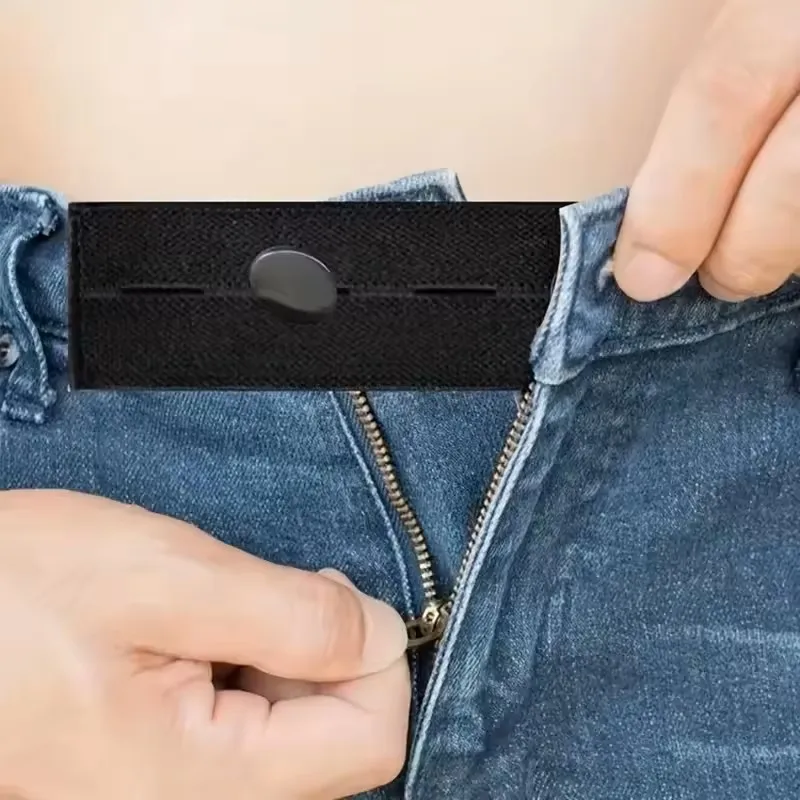 No-Sew Button Pant Expanders-Smart Comfort Waistband Adjustment Set (5-Pack) - Image 4