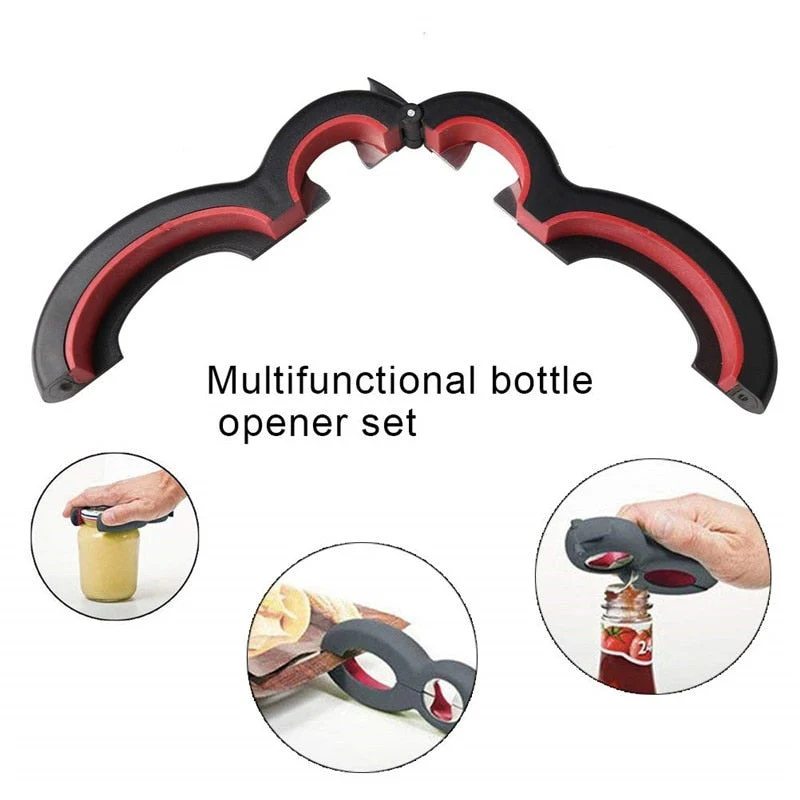 Multi-Function 6 in 1 Twist Bottle Opener - Image 14