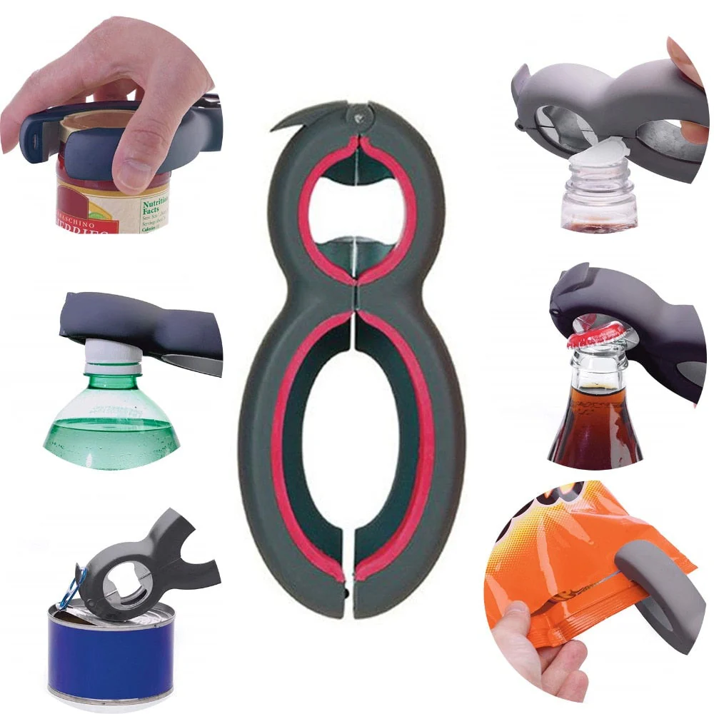 Multi-Function 6 in 1 Twist Bottle Opener - Image 7