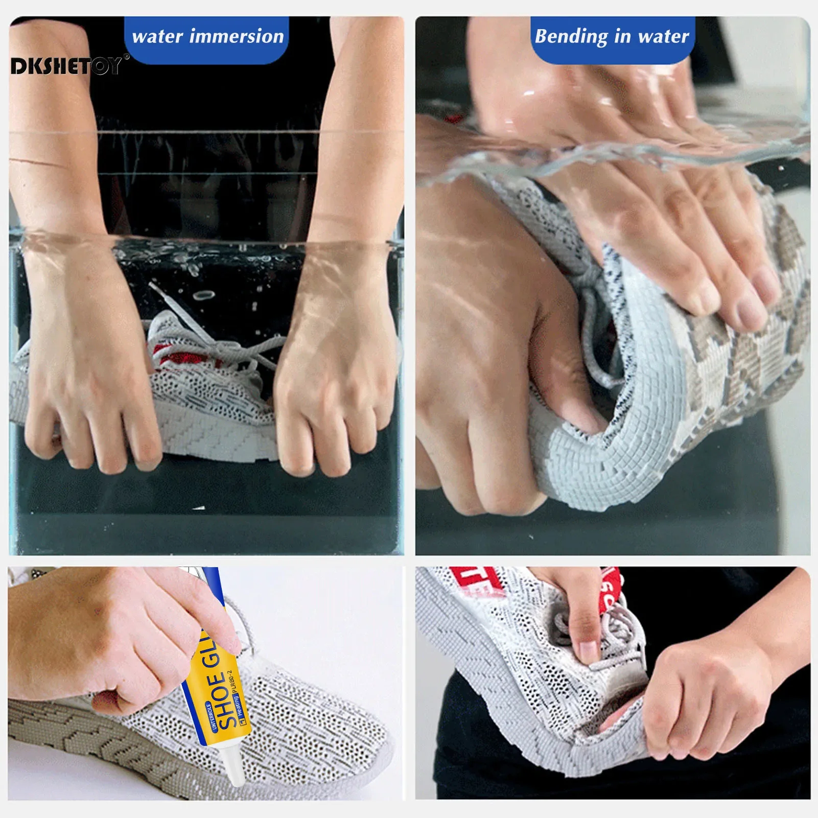 Universal DIY 60ml Waterproof Super Strong Shoe Glues for Sneakers & Leather (2pcs) - Image 5